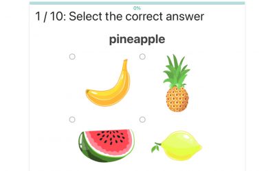 Quiz na angielskie słownictwo: Zaznacz owoce / Select fruits