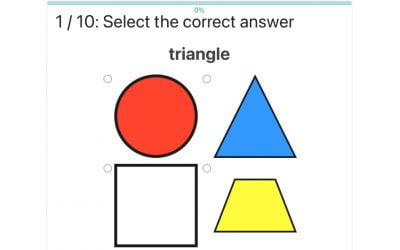 Quiz na angielskie słownictwo: Zaznacz kształt / Select shape