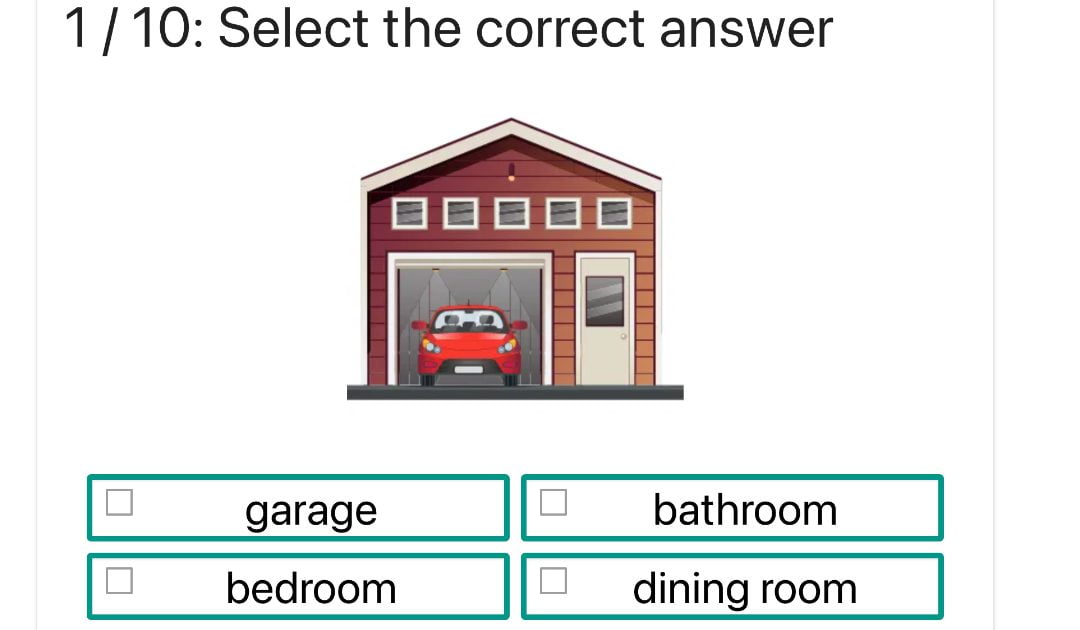 Nazwij pomieszczenie / Name the room (select)