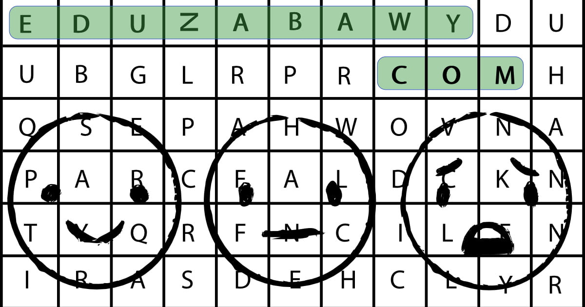 Wykreślanka online: Emocje