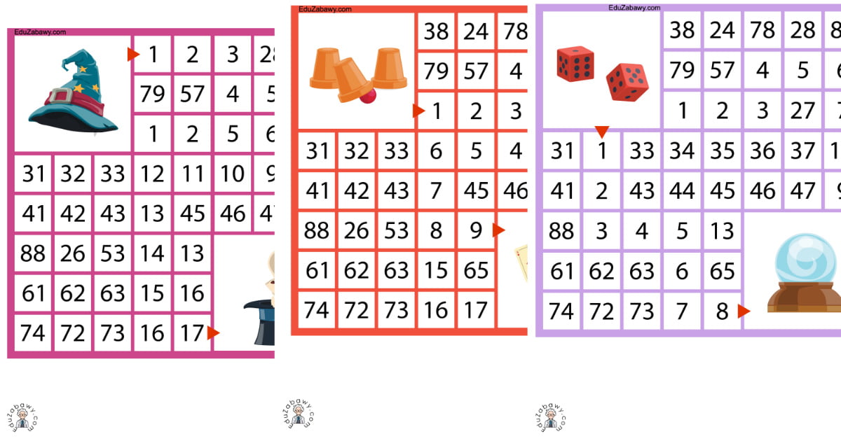 Karty pracy: Labirynty matematyczne: Andrzejki