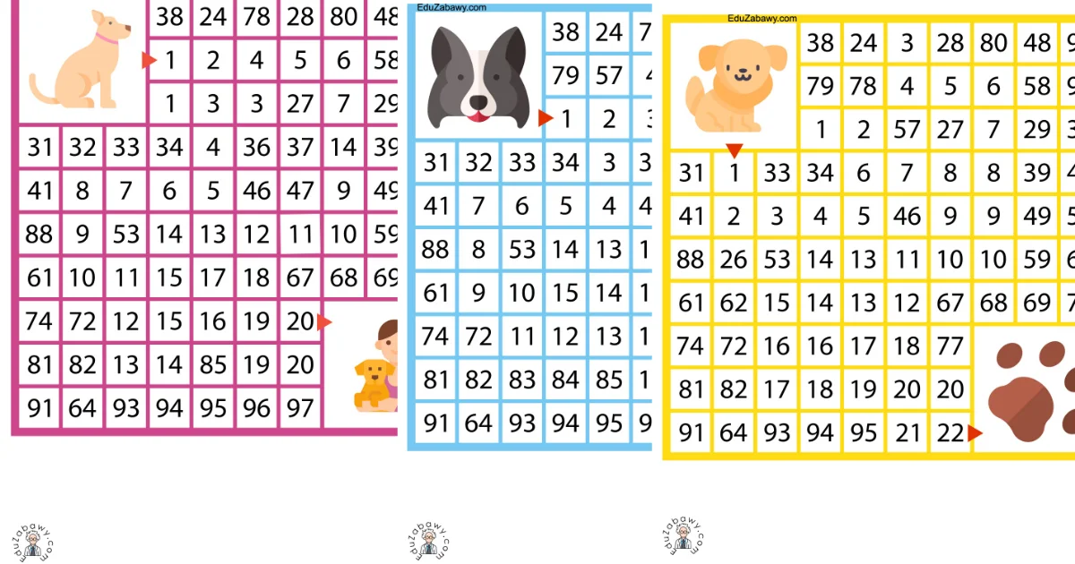 Karty pracy: Labirynty matematyczne: Dzień Kundelka