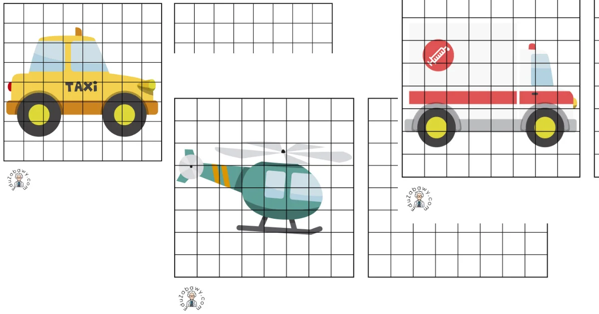 Karty pracy: Przerysuj obrazek: Dzień Chłopaka