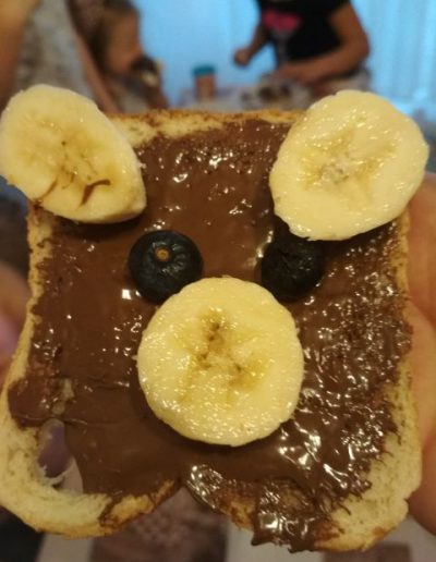 Praca plastyczna: Misiowe tosty 2