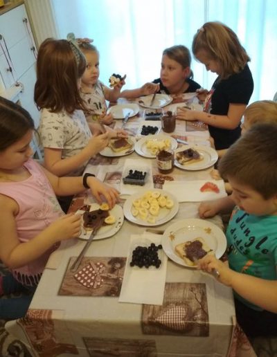 Praca plastyczna: Misiowe tosty 1