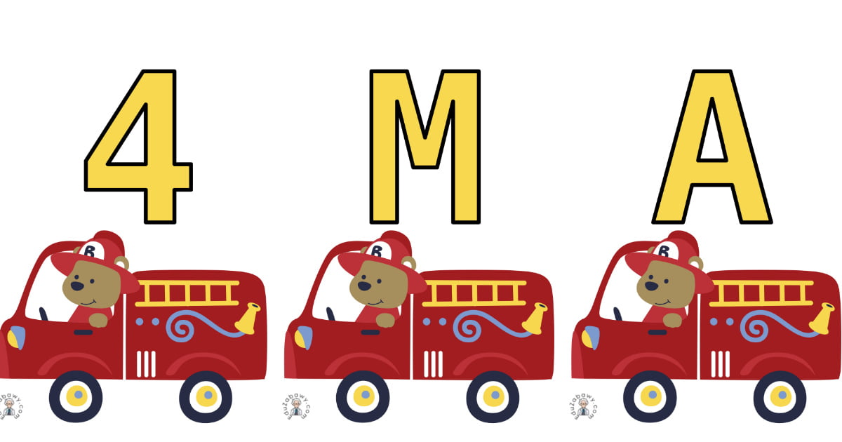 Napis do druku: 4 maja – Wóz strażacki