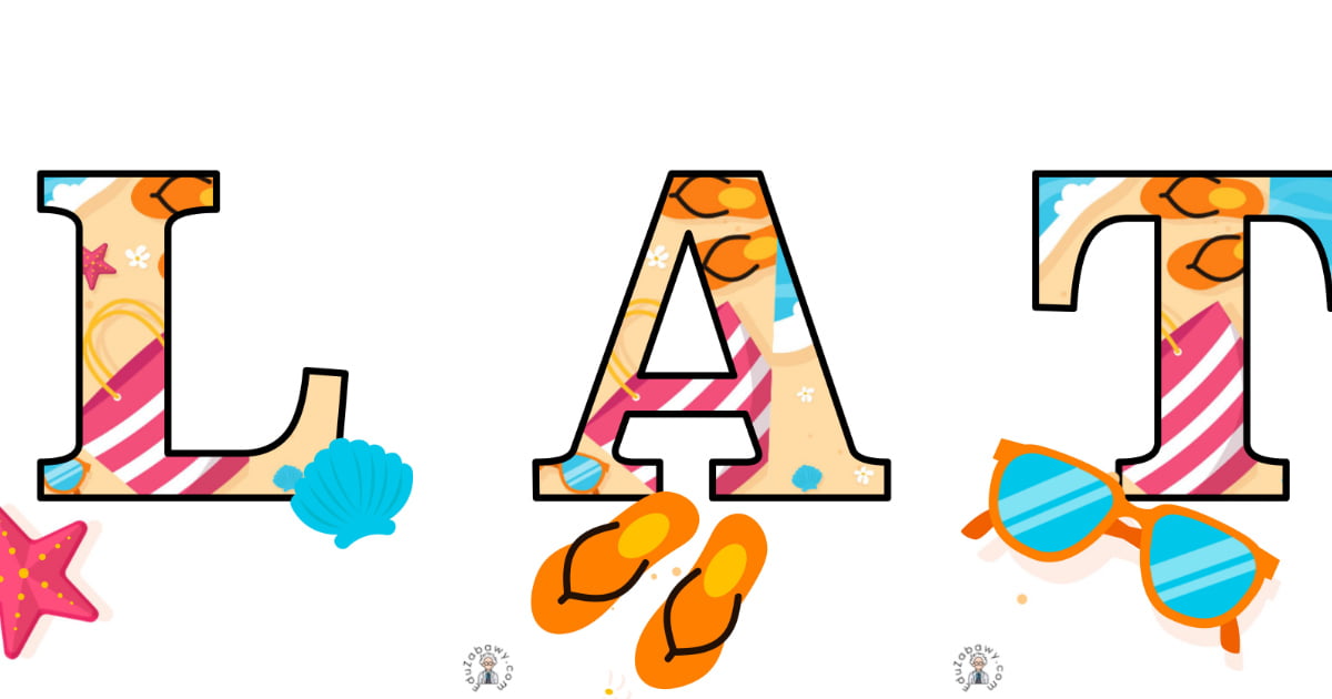 Napis do druku: Lato z plażą