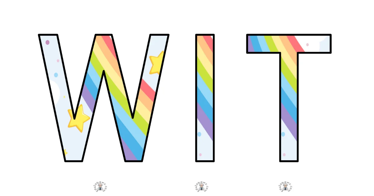 Napis do druku: „Witamy po wakacjach”