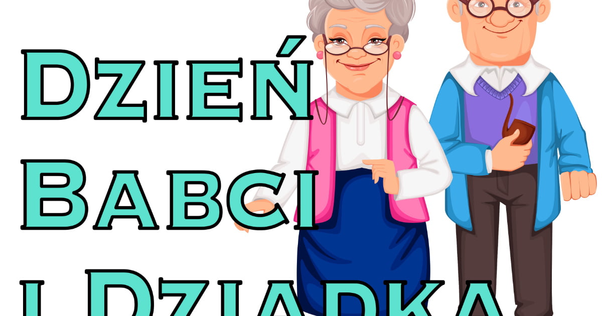 Plakat do druku: na Dzień Babci i Dziadka A4 i XXL 4