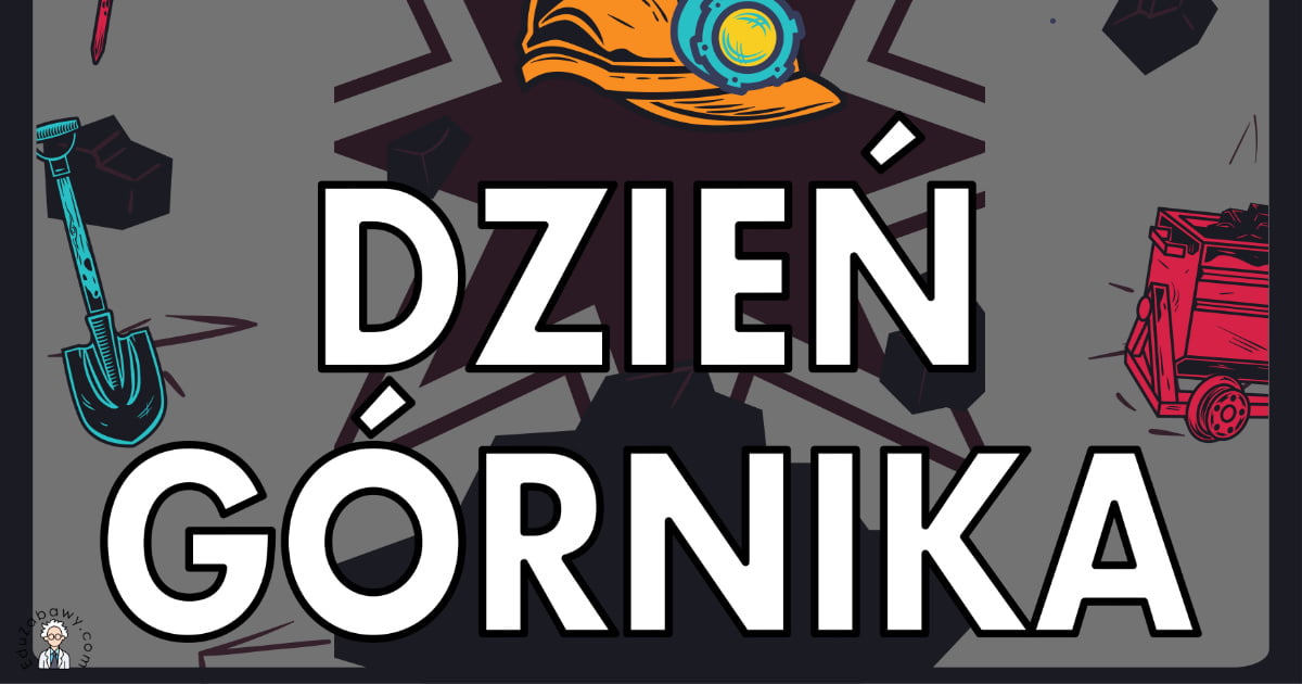 Plakat do druku: na Dzień Górnika A4 i XXL 2