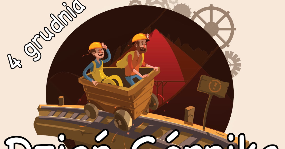 Plakat do druku: na Dzień Górnika A4 i XXL 4