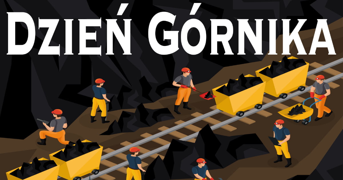 Plakat do druku: na Dzień Górnika A4 i XXL 5