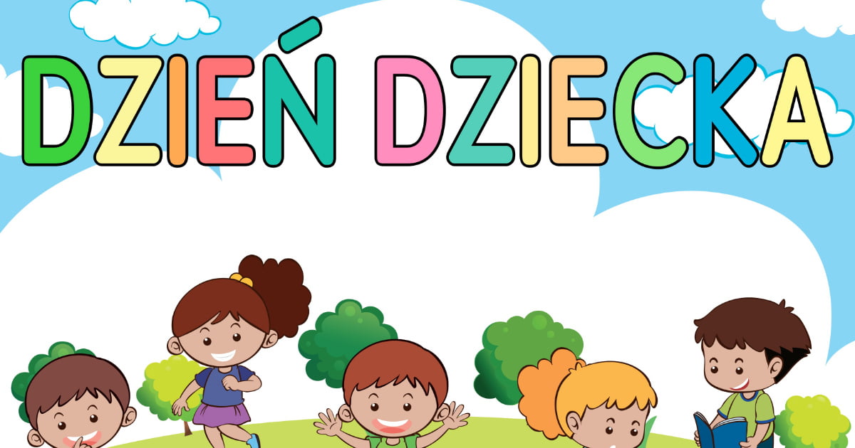 Plakat do druku na Dzień dziecka A4 i XXL 3