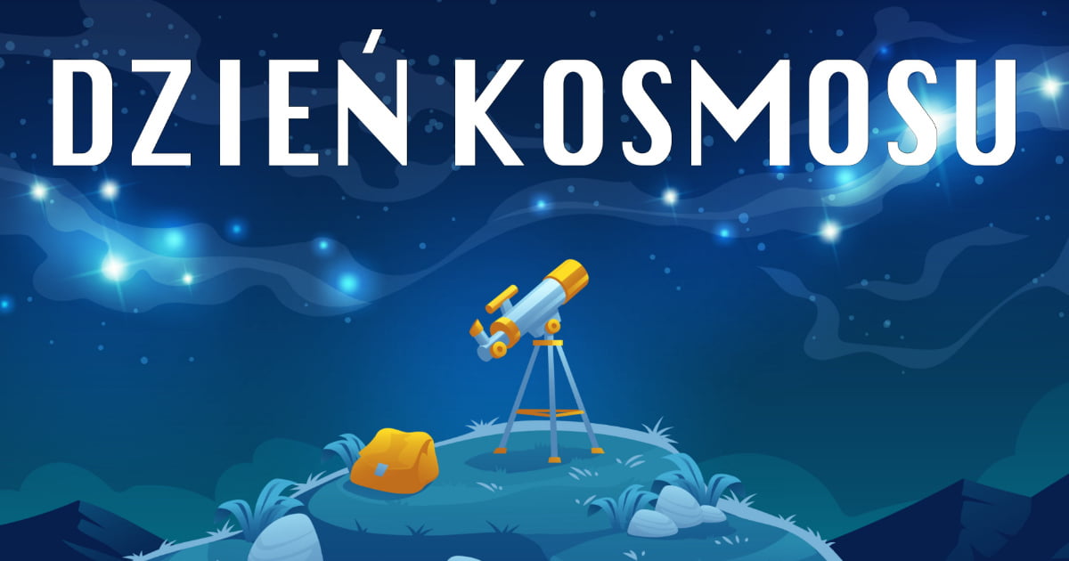 Plakat do druku: na Dzień kosmosu A4 i XXL 2