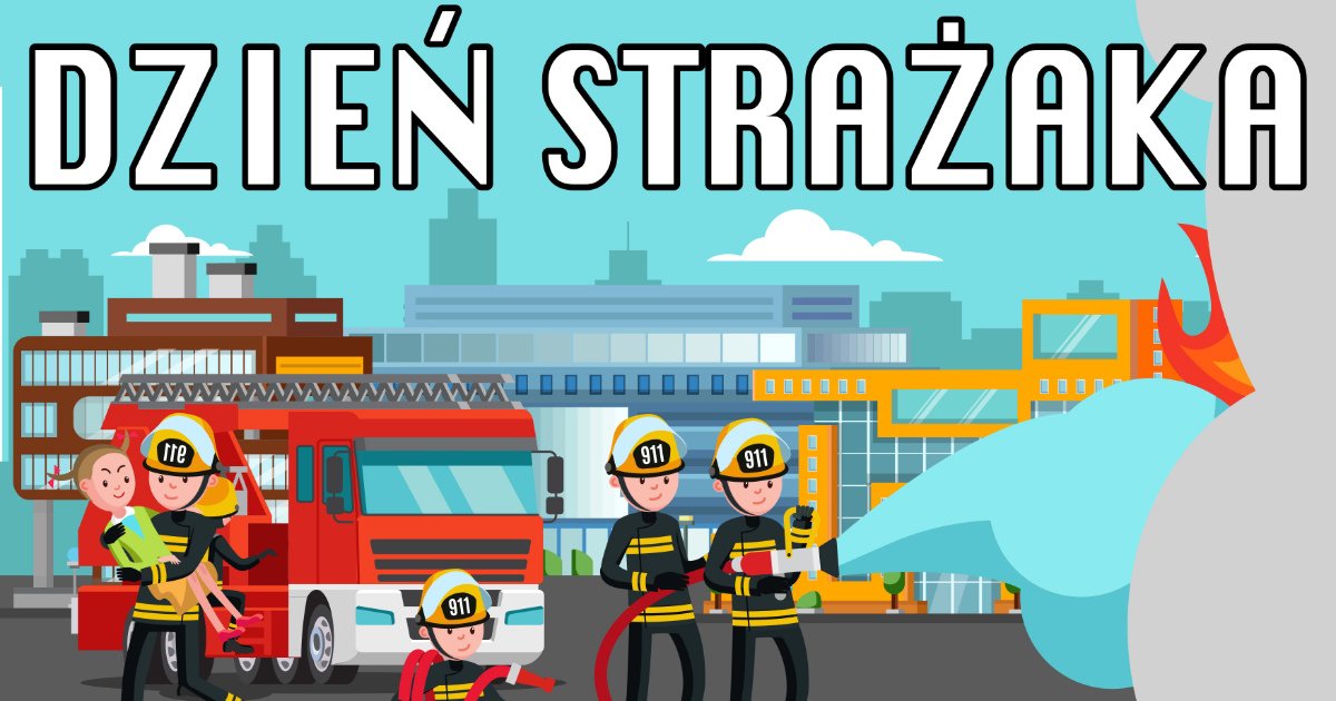Plakat do druku: na Dzień strażaka A4 i XXL 4