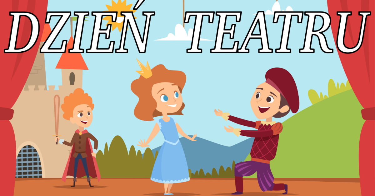 Plakat do druku: na Dzień teatru A4 i XXL 1