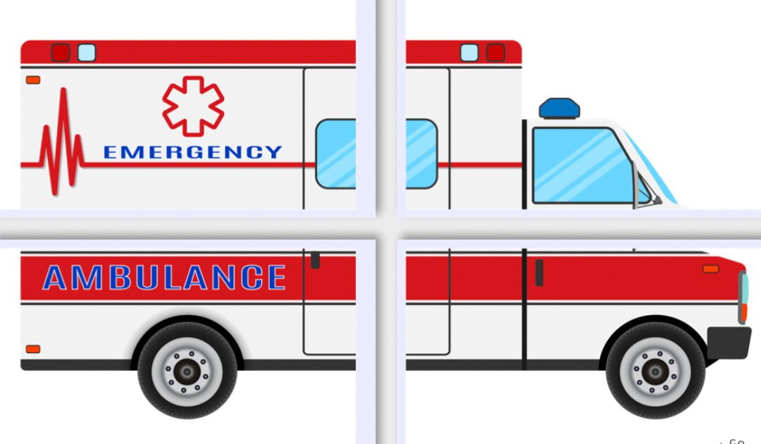 Dekoracje XXL: Karetka pogotowia / ambulans