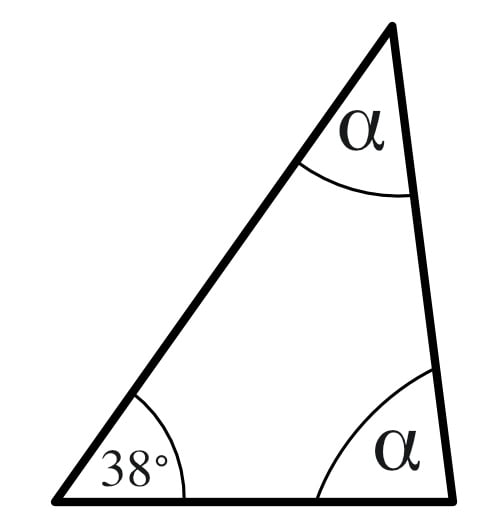Zadanie: Miary kątów w trójkącie