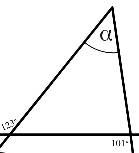 Quiz: Miary kątów w trójkącie