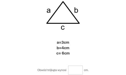 Quiz: Obwód trójkąta, obwód trapezu