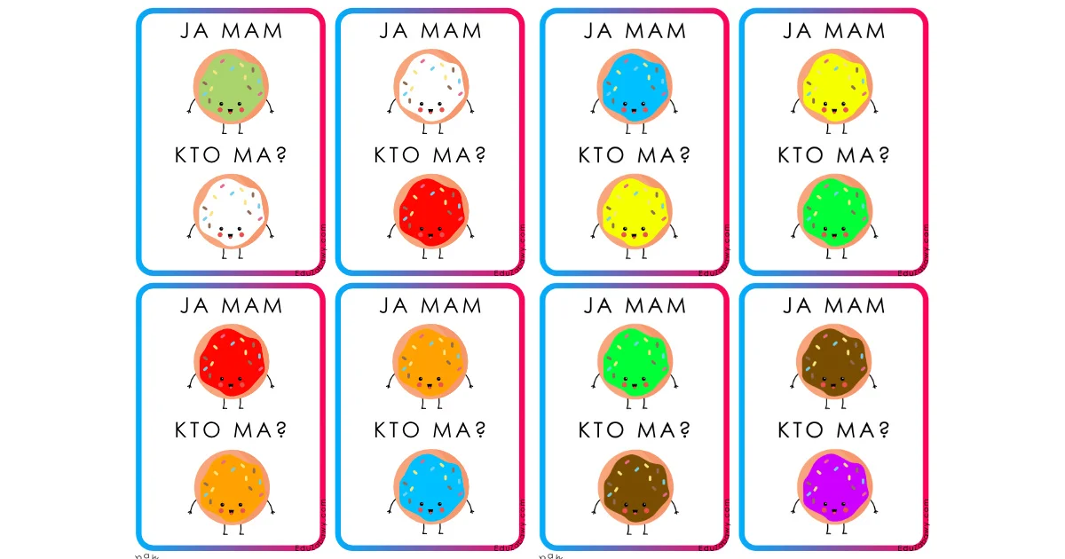 Karty pracy: Ja mam, kto ma: Tłusty Czwartek