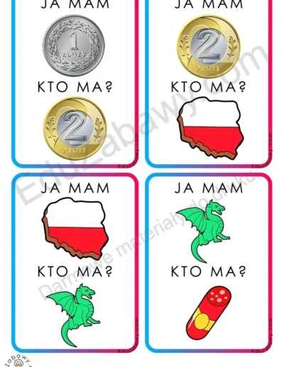 Karty pracy: Ja mam, kto ma: Patriotyczne 2
