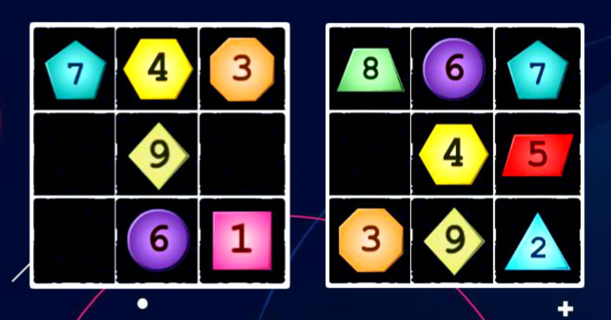 Gra online: Sudoku (z kształtami)