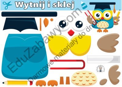 Karty pracy: Wytnij i sklej: Zawody 43