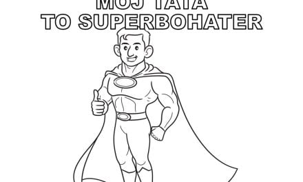 Kolorowanka online: Tata Superbohater
