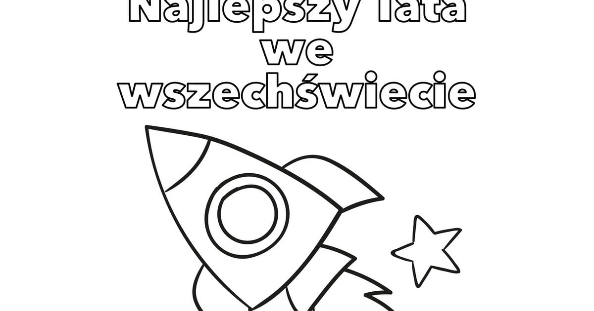 Kolorowanka online: Najlepszy Tata