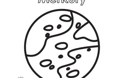 Kolorowanka online: Merkury