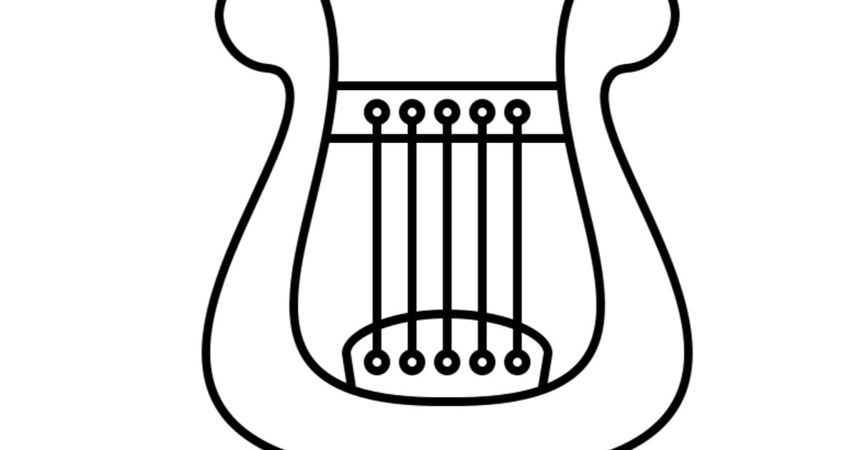 Kolorowanka online: Lira