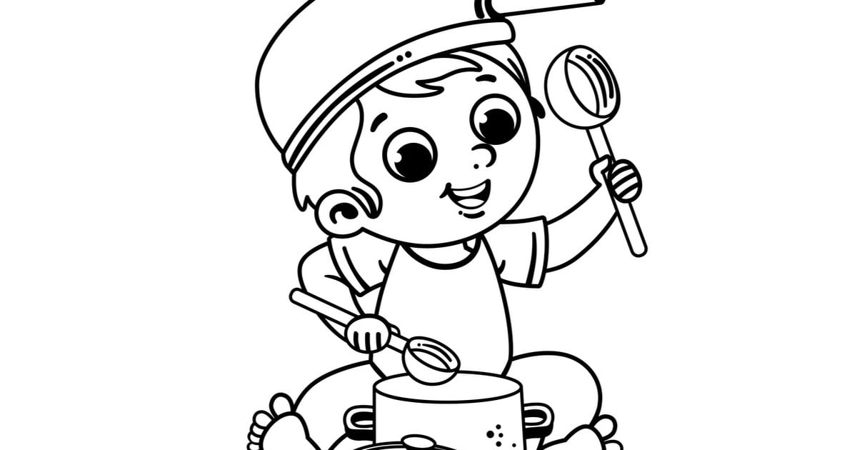 Kolorowanka Online: Domowa muzyka