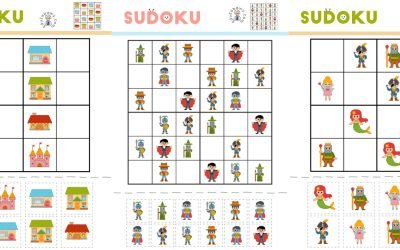 Karty pracy: Sudoku: Bajki