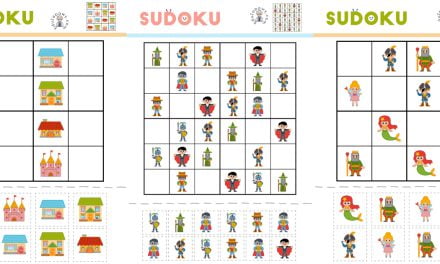 Karty pracy: Sudoku: Bajki