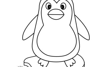 Kolorowanka online: Pingwin