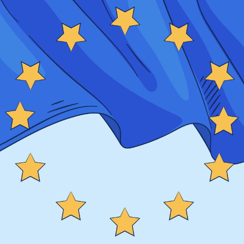 Generator Dyplomów z motywem Unii Europejskiej