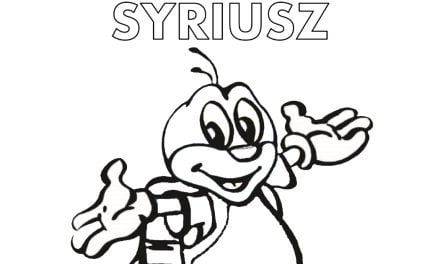 Kolorowanka: Syriusz – maskotka Unii Europejskiej