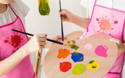 18 przepisów na domowe farby dla dzieci