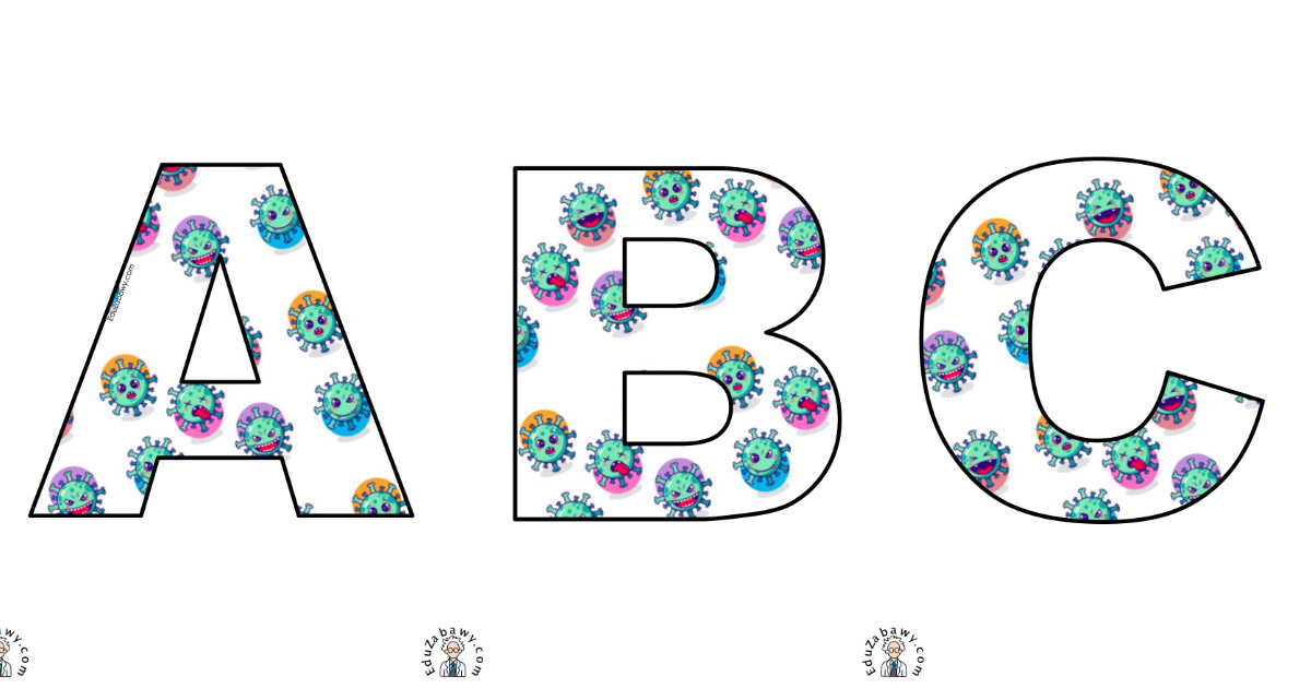 Bakterie i wirusy: litery duże