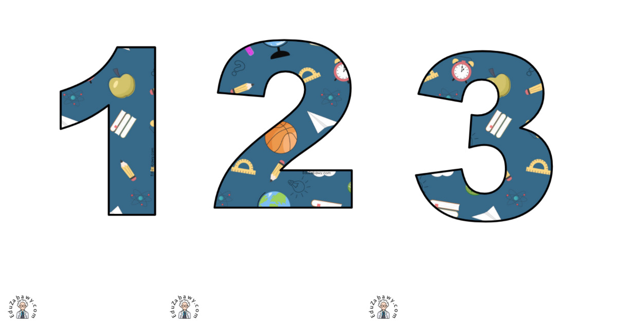 Przedszkole: Cyfry i znaki specjalne