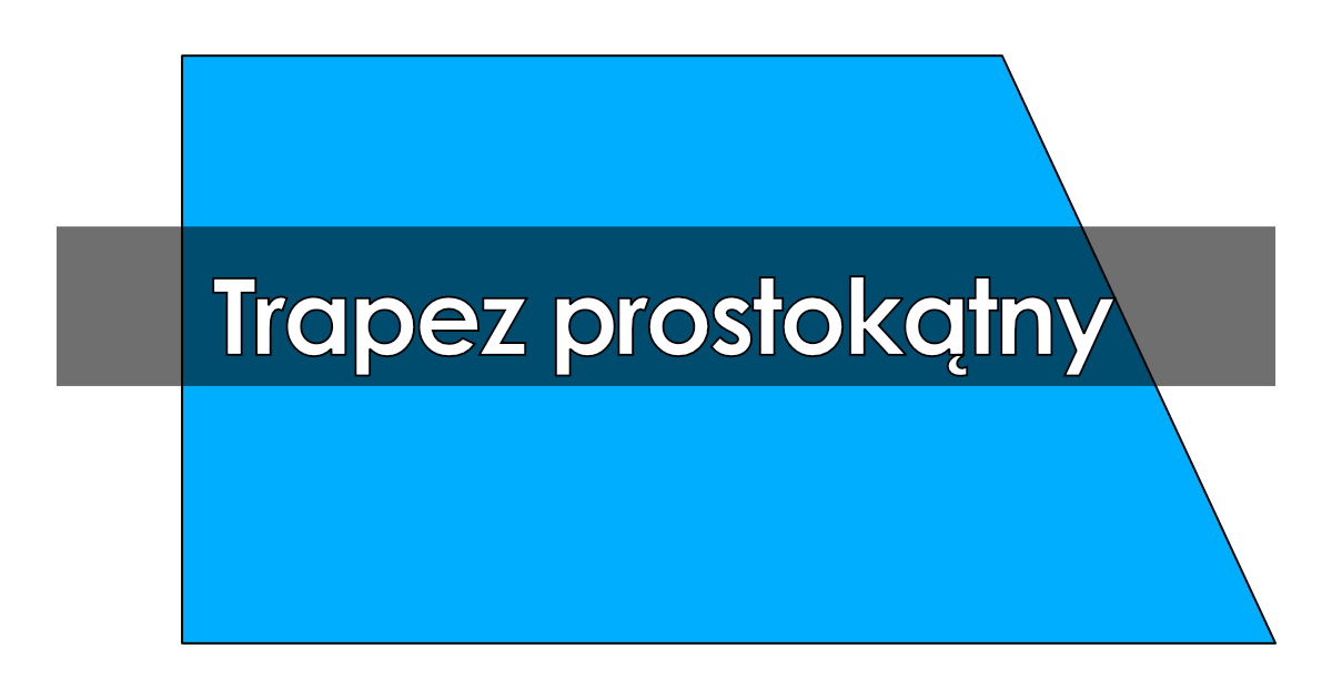Trapez prostokątny