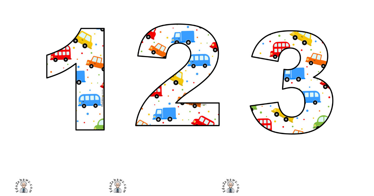 Samochody: Cyfry i znaki specjalne