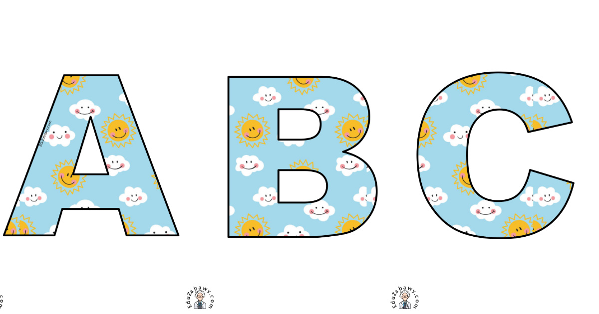 Słońce: litery duże