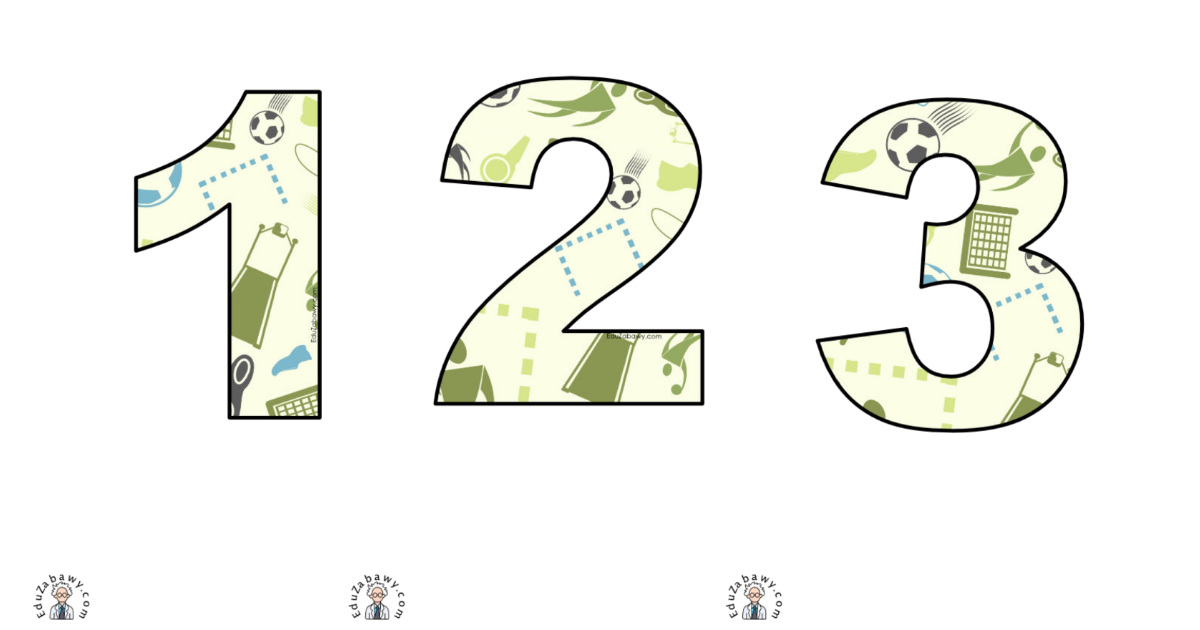 Sport: Cyfry i znaki specjalne