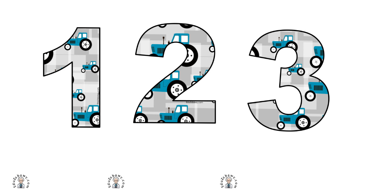 Traktor: Cyfry i znaki specjalne