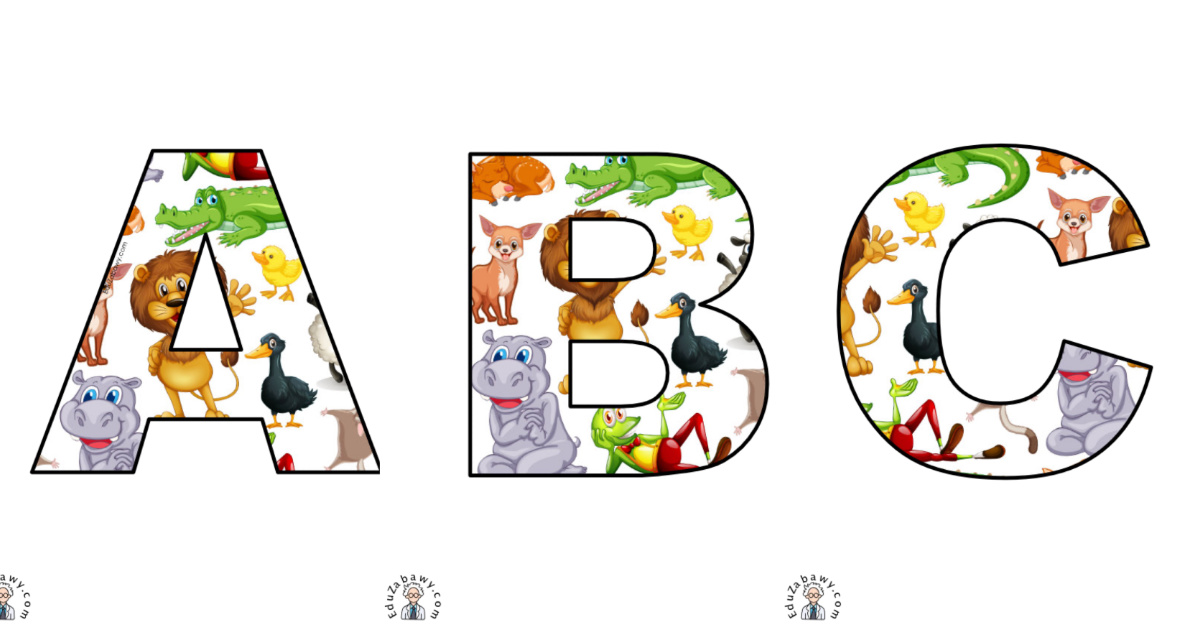 Zwierzęta dzikie: litery duże