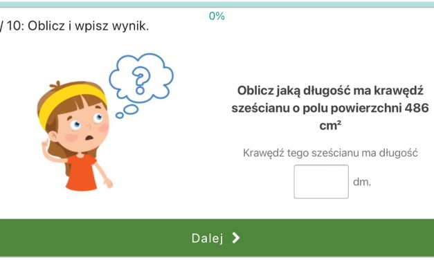 Geometria przestrzenna: ćwiczenia, zadania i quizy dla klasy 8, 7