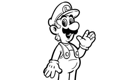 Kolorowanka: Brat Mario – Luigi