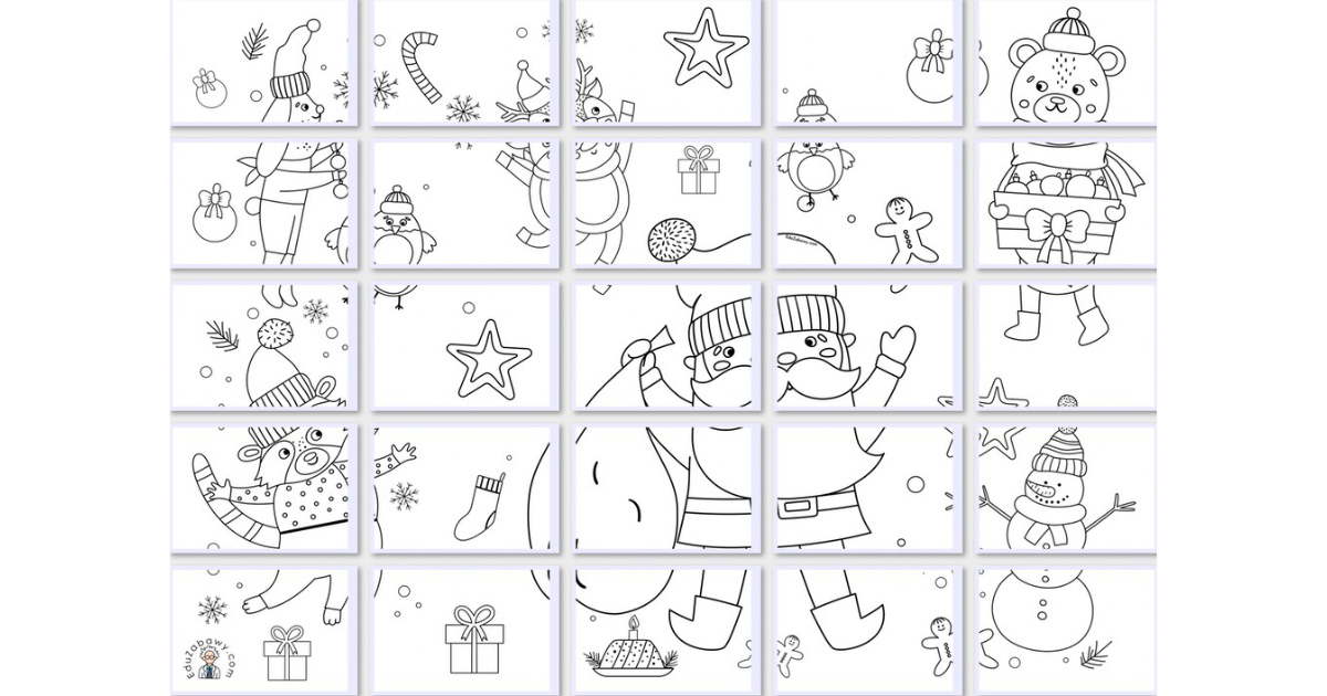 Kolorowanki XXL: Mikołaj i przyjaciele